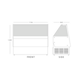 Athena Ice Cream Display 358L