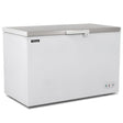 Stainless Steel Lid Chest Freezer 450L