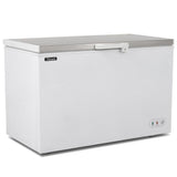 Stainless Steel Lid Chest Freezer 450L