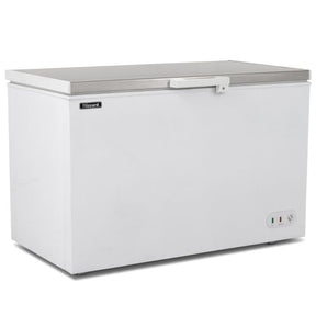 Stainless Steel Lid Chest Freezer 450L