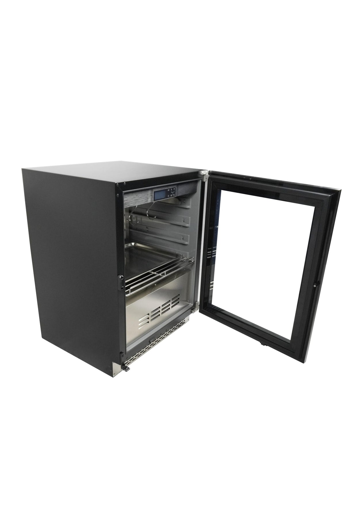 127L Black Display Fridge