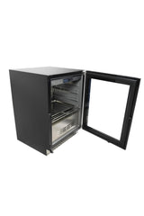 127L Black Display Fridge