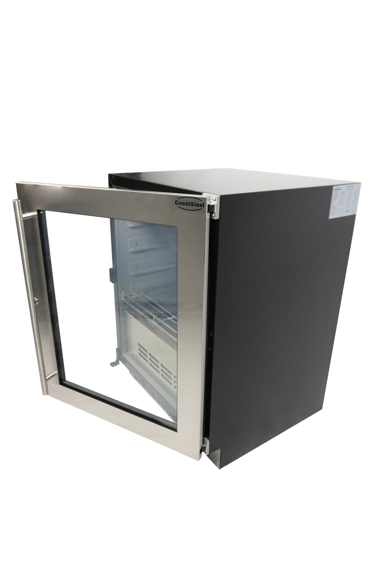 127L Black Display Fridge