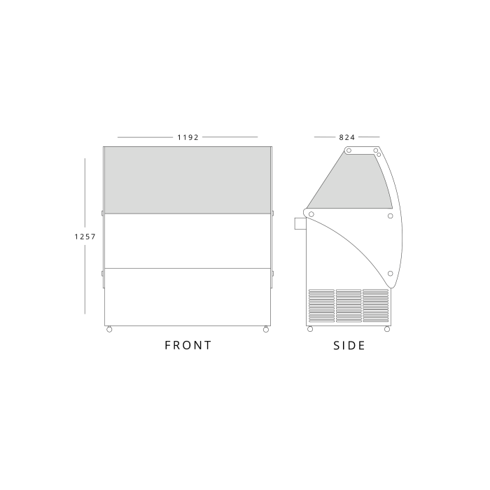 Ice Cream Display 36 L