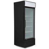 Blizzard Single Hinged Glass Door Freezer