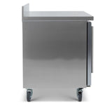 Glass Door Counter RefrigeratorTriple Hinged With Upstand