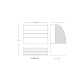 PATISSERIE DISPLAY CHILLED 1000MM WIDE