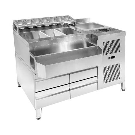 Chilled Cocktail Bar Station 1340 Wide