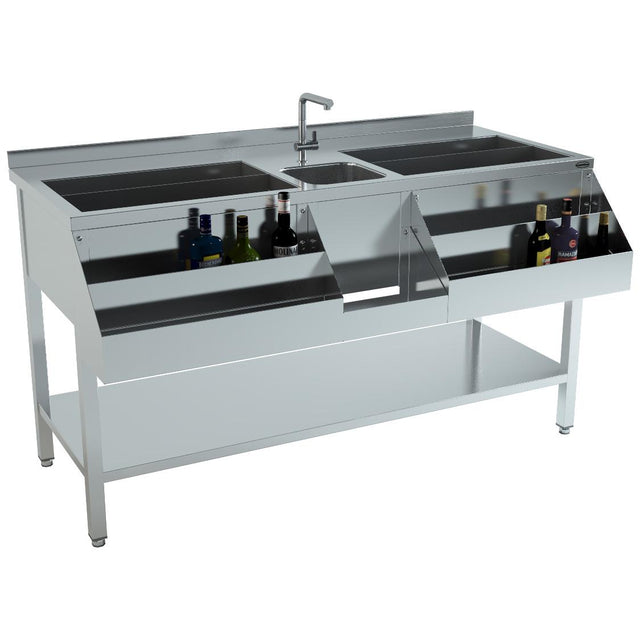 Chilled Cocktail Bar Station 1600 Wide
