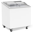 Freezer With Glass Lid 198 L