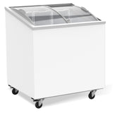 Freezer With Glass Lid 198 L