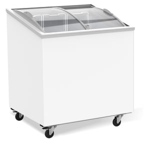 Freezer With Glass Lid 198 L