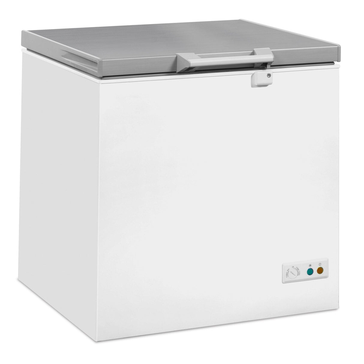 Chest Freezer – Stainless Steel Lid (202L Capacity)