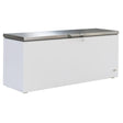 White Chest Freezer 635L