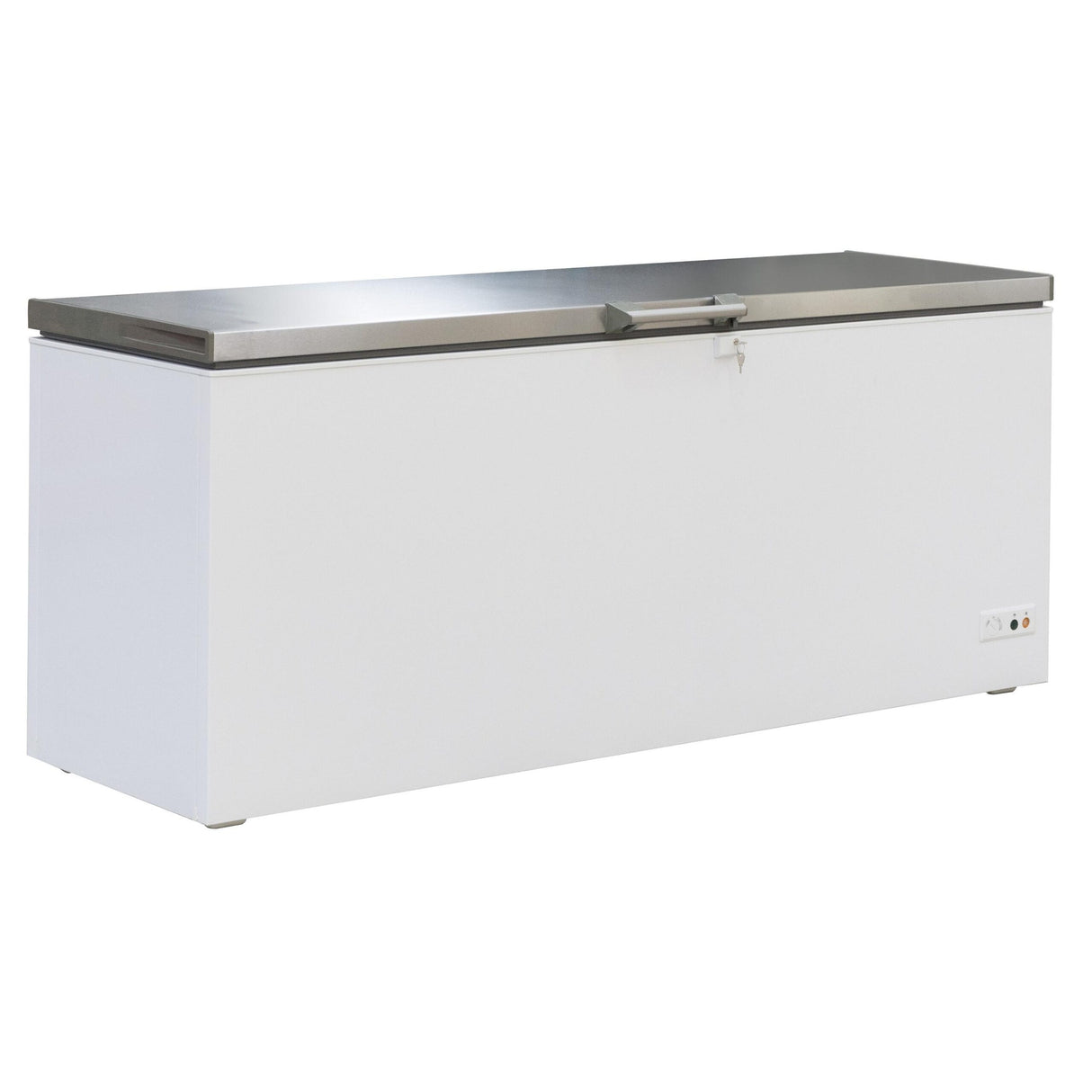 White Chest Freezer 635L