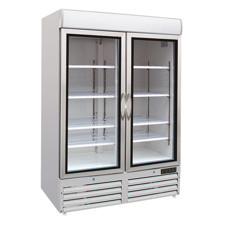 Freezer Cabinet Glass Door 920 L