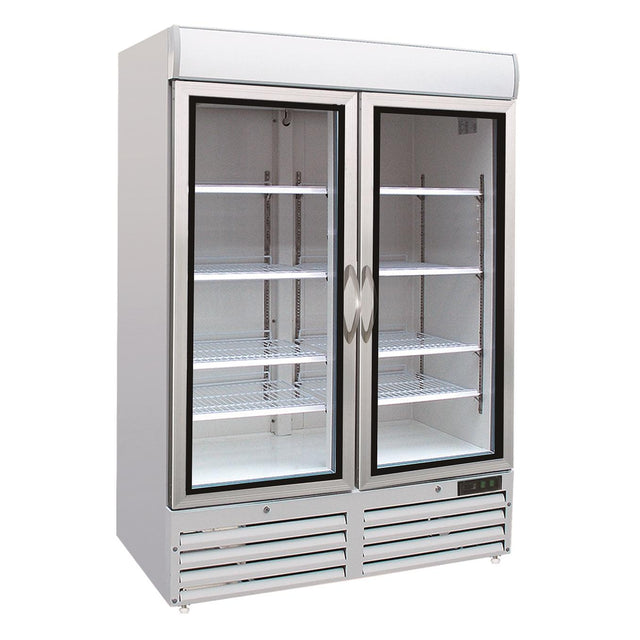 Freezer Cabinet Glass Door 920 L