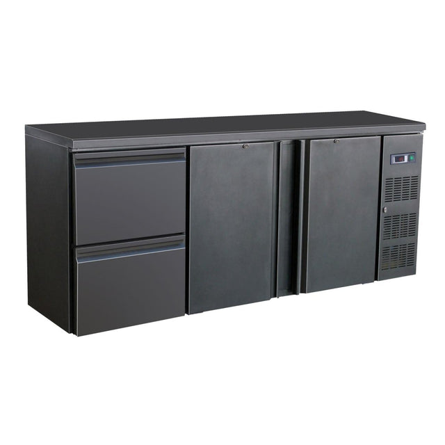 Black Barkoeler 2 Doors 2 Drawers