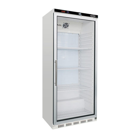 HR600 Glass Door Upright Refrigerator 570Ltr