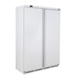 White Double Door Display Freezer – 744 L
