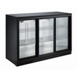 Sliding 3 Door Backbar Cooler