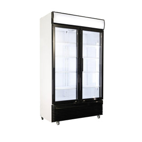 Upright Sliding Glass Door Fridge 780L