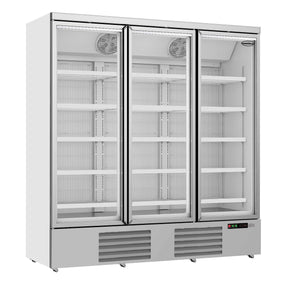 3-Door Glass Freezer