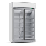 Double Glass Door Freezer 960 Litre