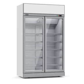 Double Glass Door Freezer 960 Litre
