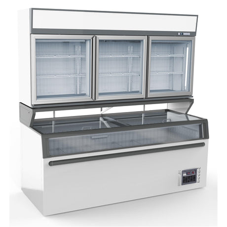 Wall Freezer White 3d