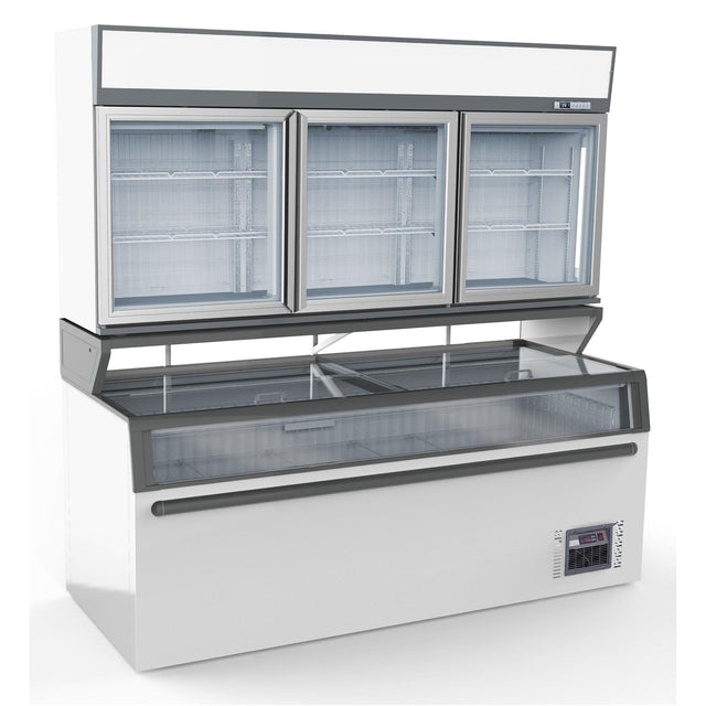 Wall Freezer White 3d