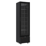 Upright Display Freezer – 221L, Black