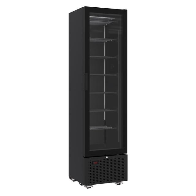 Upright Display Freezer – 221L, Black