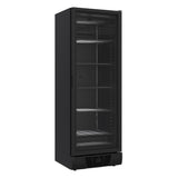 Upright Display Freezer – 382L, Black