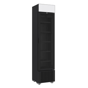 REFRIGERATOR 1 GLASS DOOR BLACK