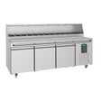 Pizza Workbench 3d 13x 1/3 Gn Ss