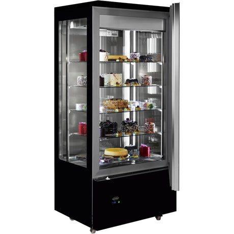 Refrigerated Dessert Show Display For Chocolate