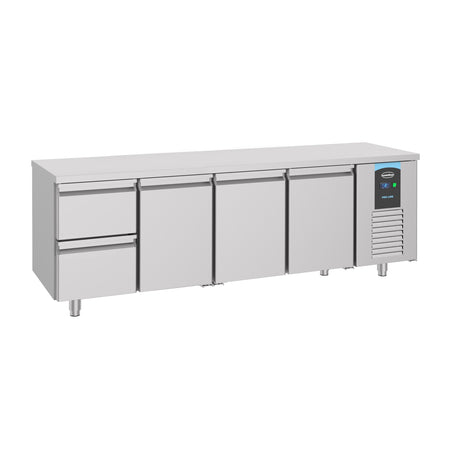 Refrigerated Counter 3 Doors 2 Drawers