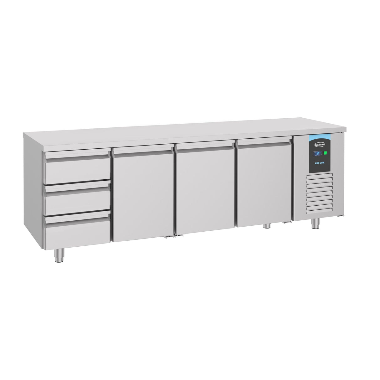 Refrigerated Counter – 3 Door / 3 Drawer | 632L