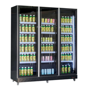 Triple Glass Door Retail Refrigerator