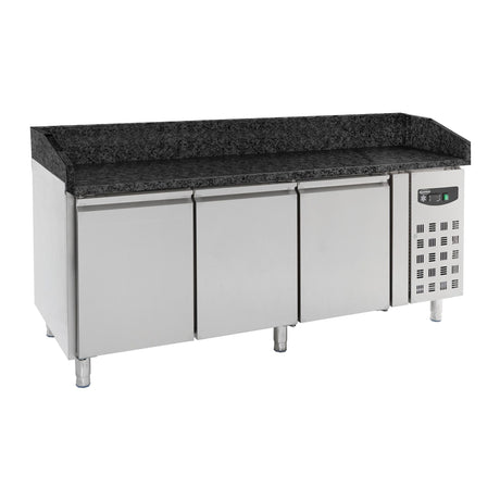 Pizza Workstation 3 Drawers Granite