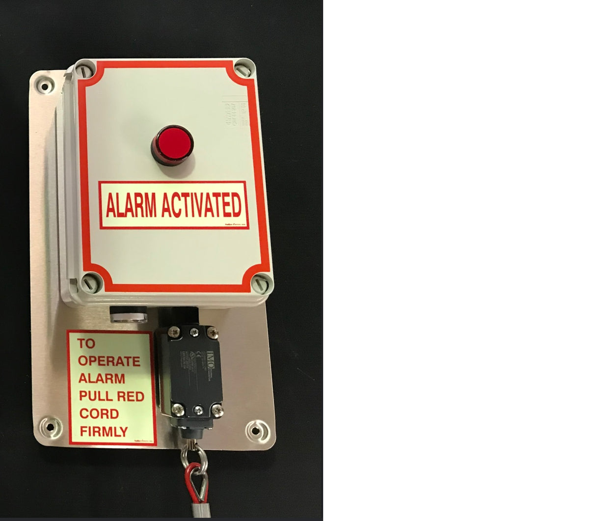 Cold Room Entrapment Alarm - Pull Cord