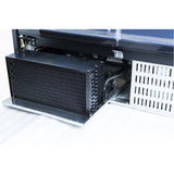 Multideck 2.5m Frameless Glass Door White or Block