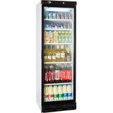 Single Door Tall Shop Display Fridge